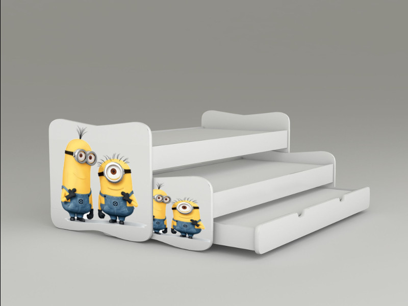 Becks postel pre tri deti Minions